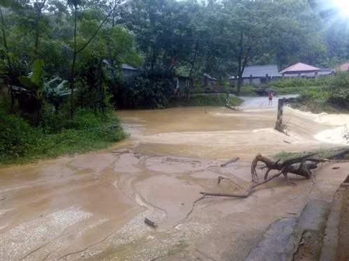 Nhiều khu vực có mưa, vùng núi phía Bắc đề phòng lũ quét và sạt lở đất 
