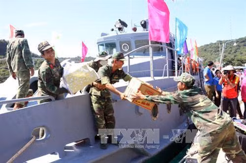 Đồng bào dân tộc thiểu số tích cực tham gia bảo vệ biên giới ở Kiên Giang