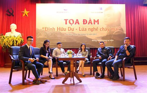 Tọa đàm "Đinh Hữu Dư - Lửa nghề cháy mãi"
