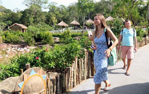 Lượng khách quốc tế đến Phú Quốc gia tăng