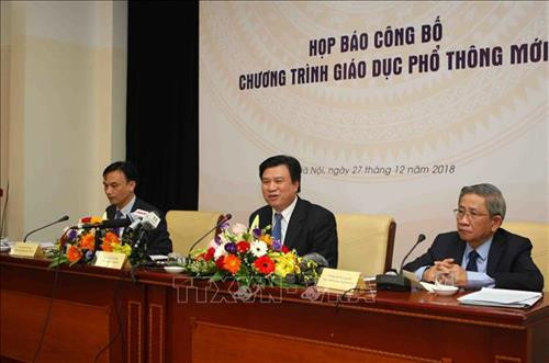 Chương trình giáo dục phổ thông mới áp dụng với lớp 1 từ năm học 2020-2021
