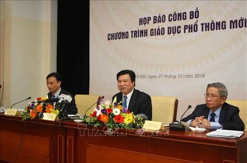 Chương trình giáo dục phổ thông mới áp dụng với lớp 1 từ năm học 2020-2021