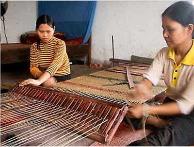 Vĩnh Long khôi phục nghề chiếu cói Thanh Bình