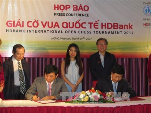 Họp báo công bố Giải Cờ vua Quốc tế HDBank lần thứ 7