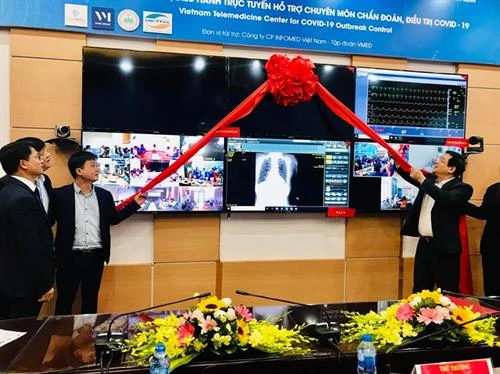 Dịch COVID-19: Ra mắt Trung tâm quản lý, điều hành trực tuyến hỗ trợ chuyên môn chẩn đoán, điều trị COVID-19