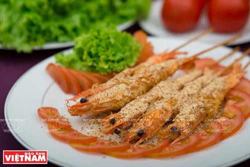 Tôm xóc muối Tây Ninh