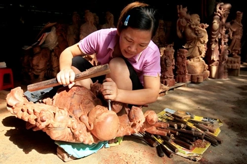 Độc đáo làng nghề mỹ nghệ Thiết Úng