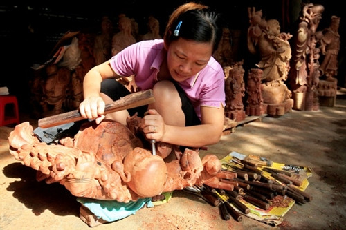 Độc đáo làng nghề mỹ nghệ Thiết Úng
