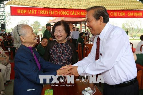 Họp mặt truyền thống cách mạng Sài Gòn - Chợ Lớn - Gia Định