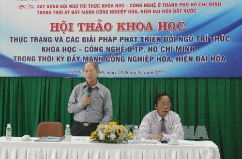 Tạo môi trường cho trí thức khoa học công nghệ phát huy năng lực