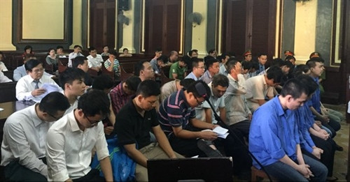 44 bị cáo trong đường dây đánh bạc M88 hầu tòa