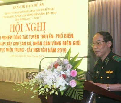 Nâng cao hiệu quả phổ biến pháp luật ở vùng biên giới khu vực miền Trung - Tây Nguyên