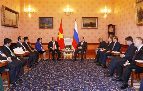 Hoạt động của Thủ tướng Nguyễn Xuân Phúc tại Liên bang Nga