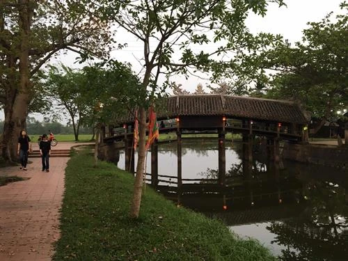 Độc đáo cầu ngói Thanh Toàn ở Thừa Thiên-Huế