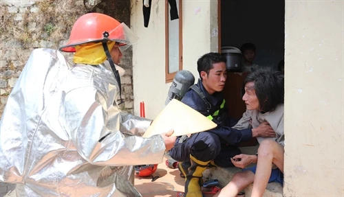 Lại xảy ra cháy lớn giữa trung tâm thành phố Đà Lạt