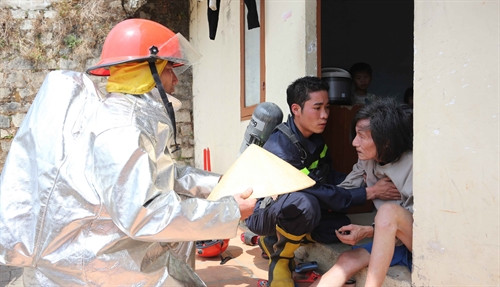 Lại xảy ra cháy lớn giữa trung tâm thành phố Đà Lạt
