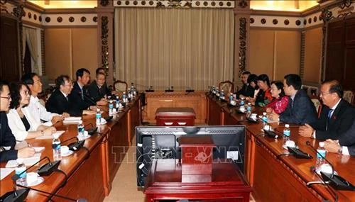 Thành phố Hồ Chí Minh tăng cường trao đổi công tác đại biểu nhân dân với thành phố Thượng Hải, Trung Quốc