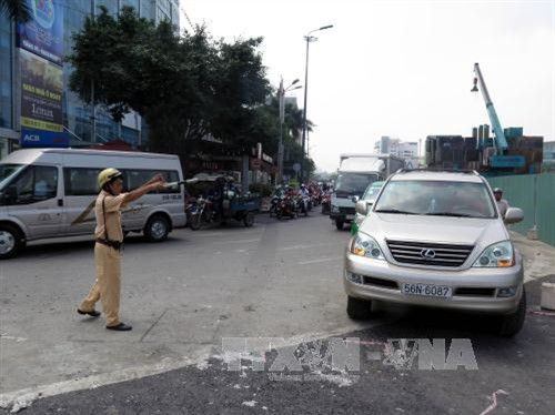 Triển khai phân luồng một số tuyến đường ở cửa ngõ sân bay Tân Sơn Nhất