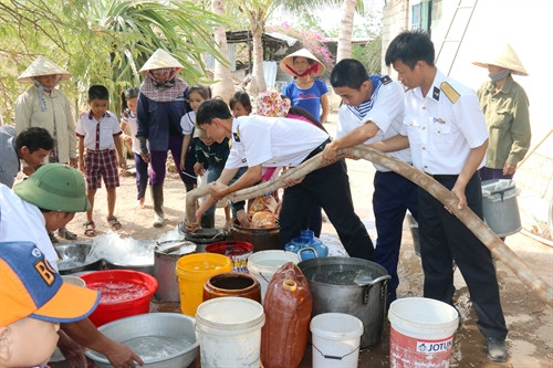 Tình trạng khô hạn, xâm nhập mặn vẫn tiếp diễn cho đến nửa đầu tháng 5/2016