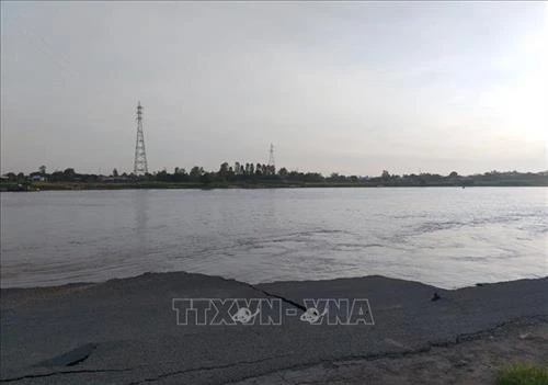 An Giang tạm ứng thêm 24 tỷ đồng để xử lý sạt lở trên Quốc lộ 91