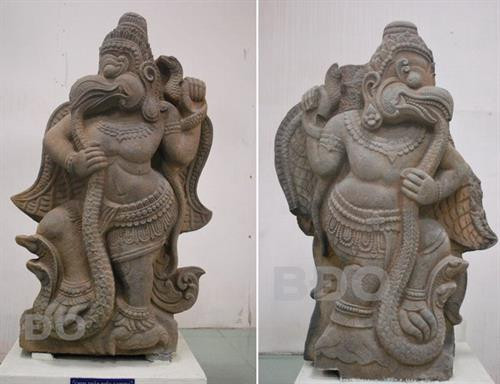 Bảo vật Quốc gia Đôi chim thần Tháp Mẫm