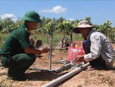 Đoàn Kinh tế-Quốc phòng 737 gắn kết tình quân dân nơi vùng biên Ea Súp