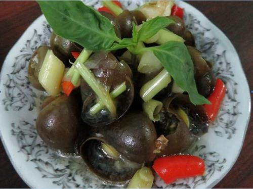 Ốc bươu - sản vật hương đồng nội ăn một lần là nhớ mãi