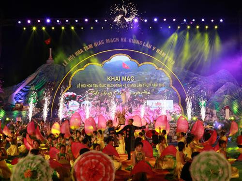 Khai mạc lễ hội hoa tam giác mạch Hà Giang năm 2019 chủ đề “Sắc hồng Cao nguyên đá”