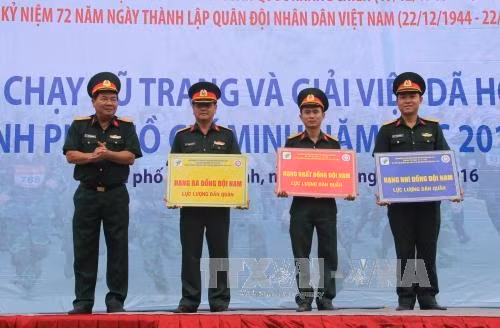 Thành phố Hồ Chí Minh tổ chức Giải chạy vũ trang và việt dã học sinh