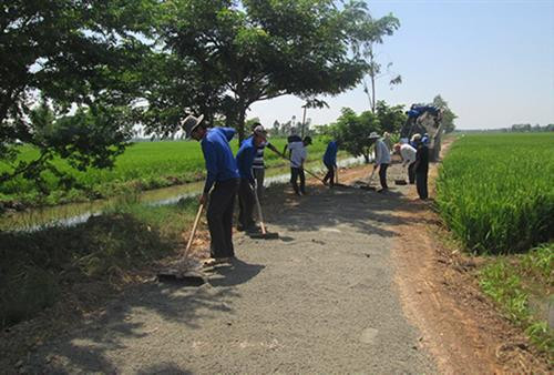 Cách làm sáng tạo trong xây dựng nông thôn mới ở xã Tân An