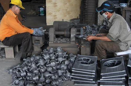 Làng nghề đúc gang Mỹ Đồng