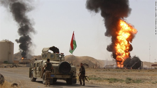 IS tấn công các cơ sở dầu mỏ ở Iraq