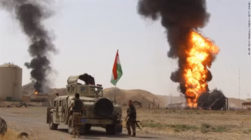 IS tấn công các cơ sở dầu mỏ ở Iraq