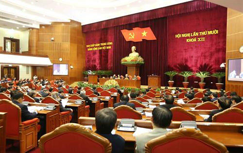 Bế mạc Hội nghị lần thứ 10, Ban Chấp hành Trung ương Đảng khóa XII