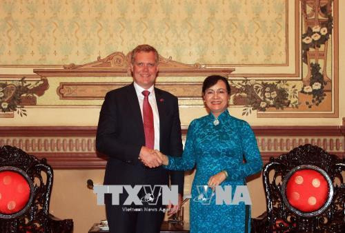 Lãnh đạo Thành phố Hồ Chí Minh tiếp Chủ tịch Hạ viện Australia