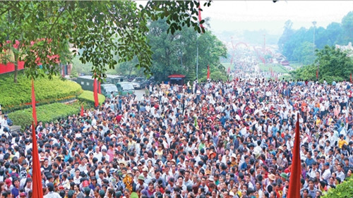 Triệu triệu trái tim tụ hội nơi đất Tổ