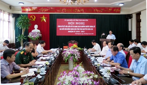 Các địa phương công bố danh sách đại biểu HĐND tỉnh nhiệm kỳ 2016 - 2021
