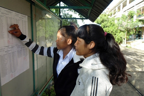 Hà Nội: Công bố điểm chuẩn vào lớp 10 trung học phổ thông công lập