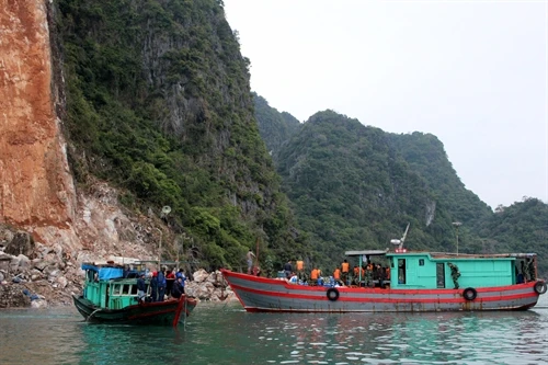 Đã tìm thấy thi thể 3 nạn nhân trong vụ sạt lở đá ở Vân Đồn ( Quảng Ninh)