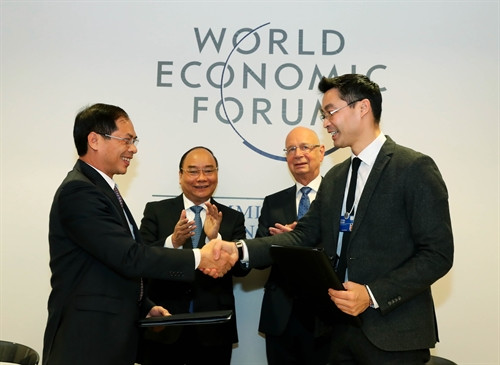Thủ tướng Nguyễn Xuân Phúc tham dự các hoạt động của Hội nghị WEF