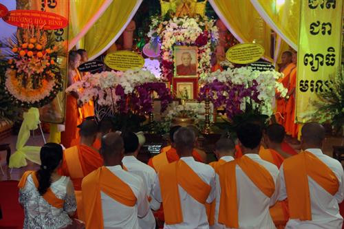 Lễ truy niệm Hòa thượng Danh Nhưỡng, Phó Pháp chủ Giáo hội Phật giáo Việt Nam