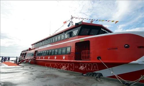 Khai Trương tuyến tàu cao tốc Sóc Trăng đi Côn Đảo