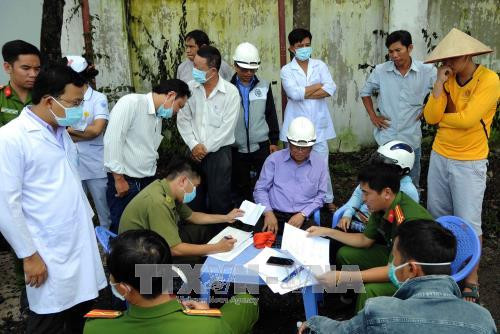 Thành phố Hồ Chí Minh: Rò rỉ khí Amoniac, bốn người bị ngộ độc