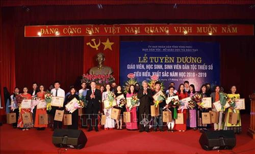 Vĩnh Phúc tuyên dương hơn 220 giáo viên, học sinh, sinh viên dân tộc thiểu số tiêu biểu