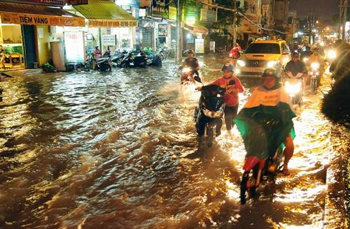 Giải quyết vấn đề ngập nước do triều cường tại Thành phố Hồ Chí Minh