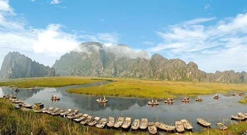 Về Khu bảo tồn đất ngập nước Vân Long - Ngắm bức tranh sơn thủy hữu tình rộng lớn