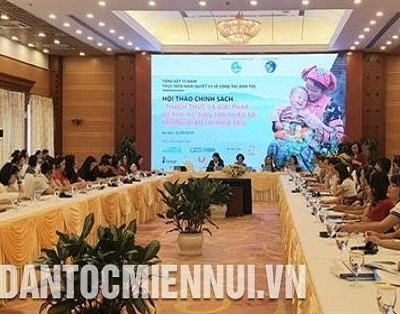Hội thảo chính sách “Thách thức và giải pháp để phụ nữ dân tộc thiểu số không bị bỏ lại phía sau”