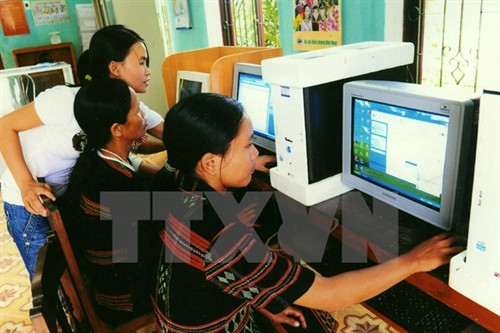 Nâng cao khả năng sử dụng máy tính và truy cập internet cộng đồng