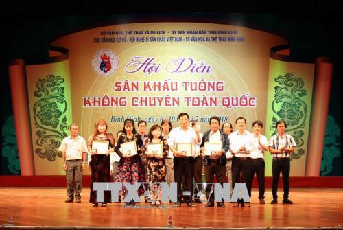 Bế mạc hội diễn sân khấu tuồng không chuyên toàn quốc