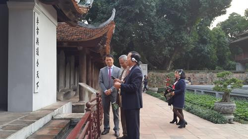 Văn Miếu – Quốc Tử Giám đưa vào hoạt động hệ thống thuyết minh tự động với 8 ngôn ngữ